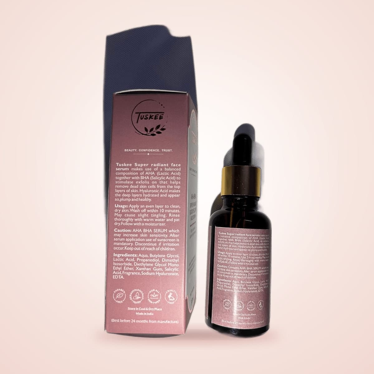 AHA+BHA Super Radiant Blood Peel Off Face Serum 3