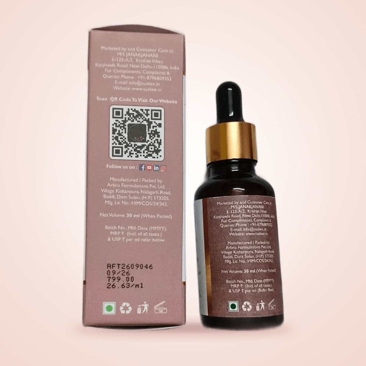 Niacinamide with Zinc Crystal Clear Face Serum 2
