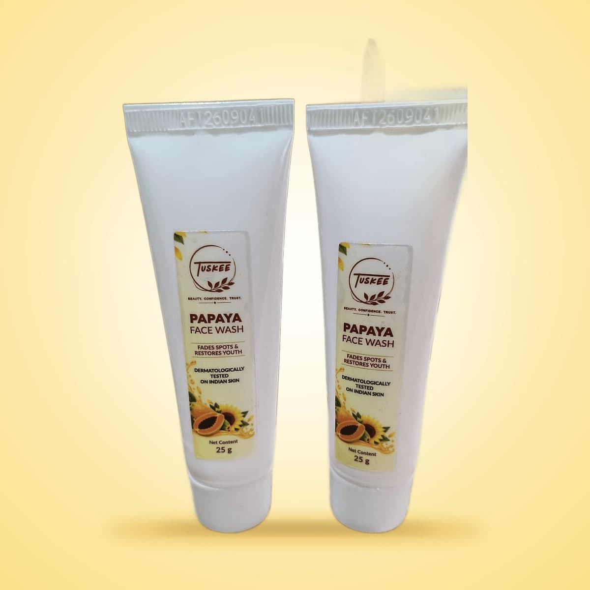 Papaya Face Wash – Travel Size