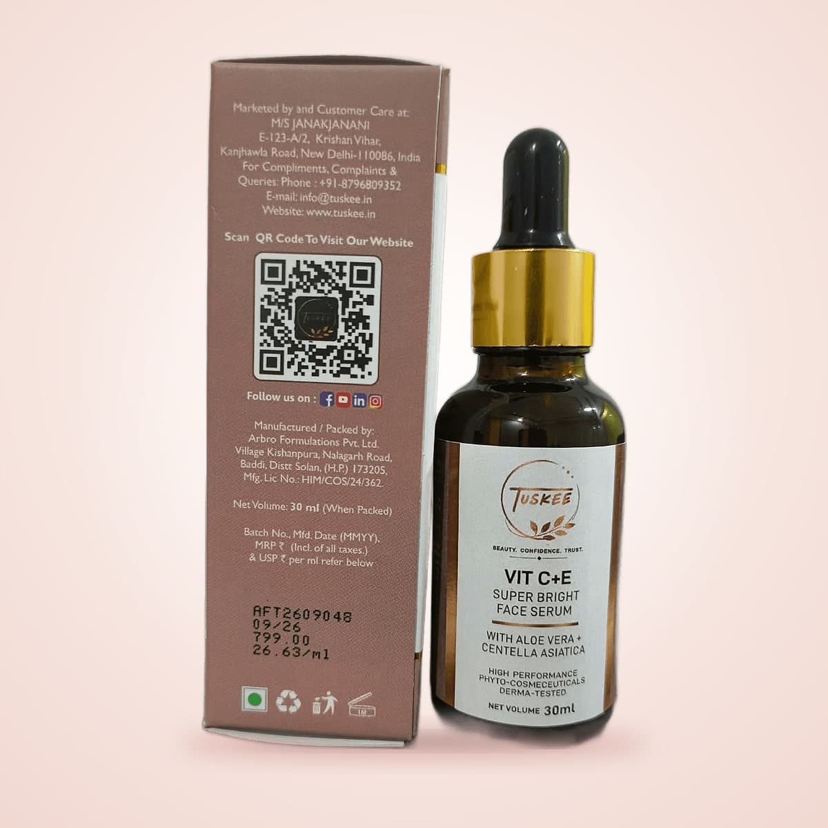 Vit C+E Super Bright Face Serum 2